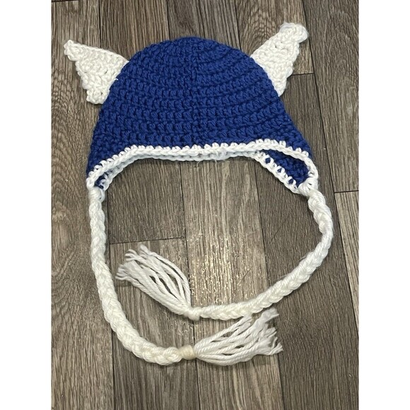 Handmade Crochey Baby Newborn Costume photo prop Captain America Avengers - Picture 4 of 8